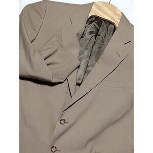 Palm Beach Wool Blazer Tan Size 50 Made in the U.S.A‎